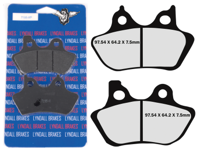 FR+RR Pads Xtreme Profiled HD00-07 (IT)