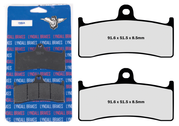 FR+RR Pads Xtreme PM Six Piston Caliper (IT)