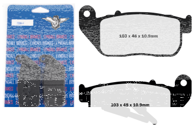 Rear Pads Xtreme XL04-13 (IT)