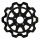 FR Bow-Tie 11.5"x5mm BL/BL 9-Spoke (IT)