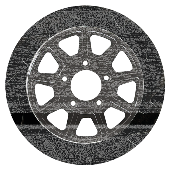 RR Smooth 11.8"x7mm BL/BL 9-Spoke (IT)
