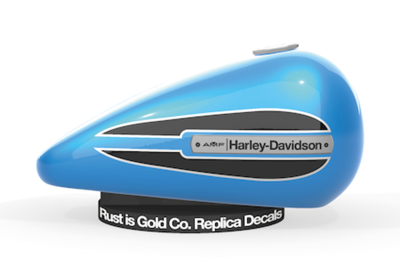 Tank Decals Black/White FLH/FX72 (IT)