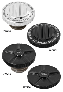 Next Level Chrome Finned Gas Cap 96-Up (IT)