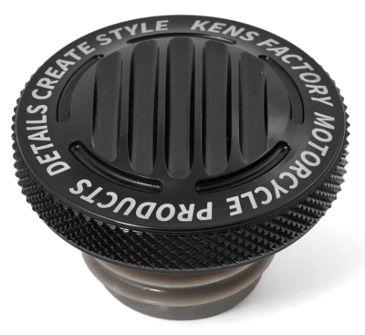 Next Level Black Finned Gas Cap 96-Up (IT)