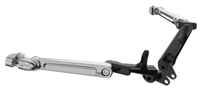 Frame Mounted HW Peg Mounts Chrome