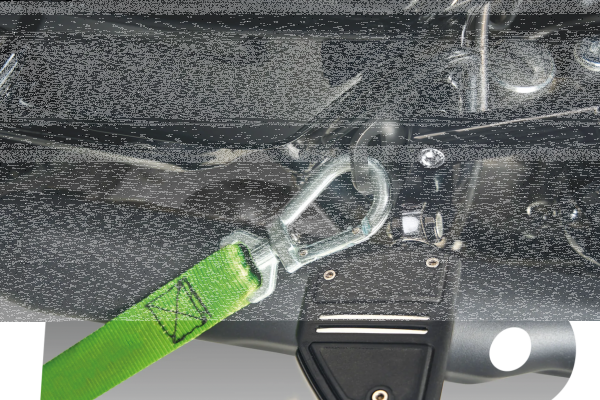 Rear Tie-Down Brackets Black (IT)