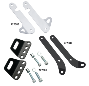 Tie-Down Brackets Chrome FLH14-Up (IT)