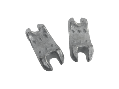 Samwel coil strap set, white plated (IT)