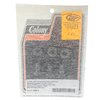 COLONY carb mount kit, parkerized (IT)