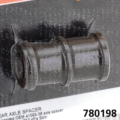 Rear axle spacer parkerized WL/A/C38-52 (IT)