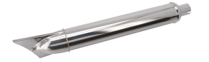 Muffler replica 1941-48 U/UL/EL/FL Chrom (IT)