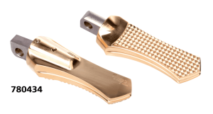 DIAMOND FOOTPEGS BRASS