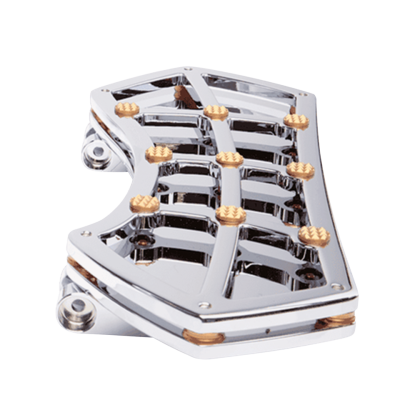 DIAMOND FR FLRBRD POLISH W/ GEMS BRASS