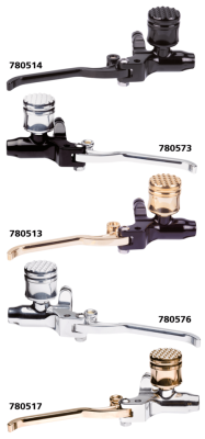 BRAKE M/C BLK TANK BRASS LEVER BRASS 11/