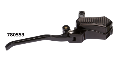 DMND BRAKE M/C BLK CAP POL LVR POL 9/16" (IT)