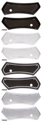 DIAMOND LATCH COVER FULL BLACK 97-13