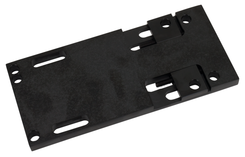 Adjustable transmission plate 79-86 blac (IT)