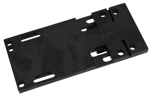 Adjustable transmission plate 79-86 blac (IT)