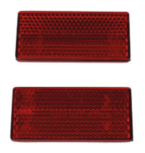 Fender strut reflectors XL90-91, pair