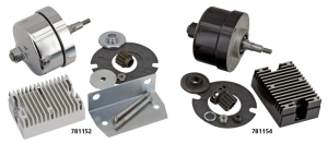 Alternator conversion kit BT41-69 Chrome (IT)