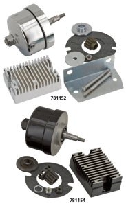Alternator conversion kit BT41-69 Chrome (IT)