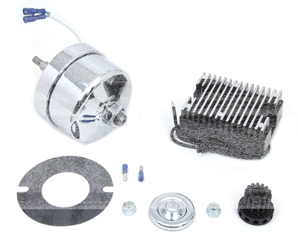 Alternator conversion kit 45ci37-73 Chr (IT)