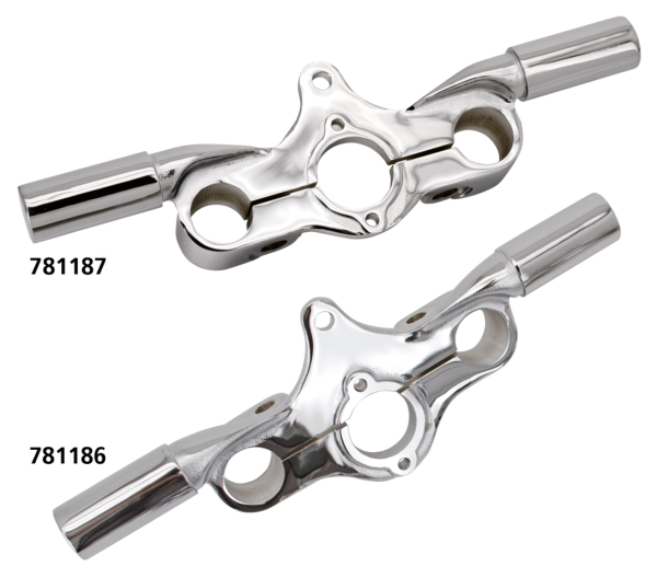 Chr triple clamp for risers OFFSET sprng (IT)