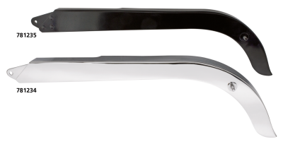 Black replica rigid chainguard BT36-40 (IT)