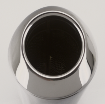 Oval muffler Stainless steel 1-3/4" I.D. (IT)