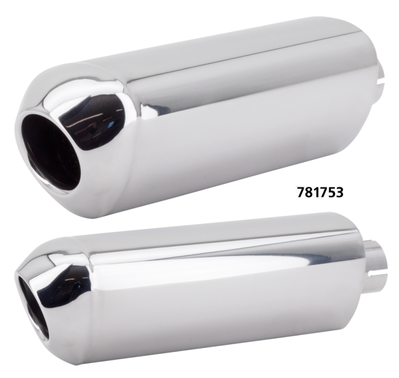Triangle muffler Stainless steel 1.75"ID (IT)