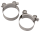 Stainless muffler clamp 2" mufflers (IT)