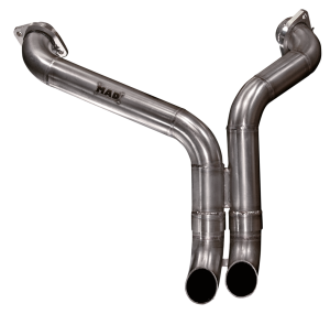 MAD Exhausts Short XL86-UP stainless
