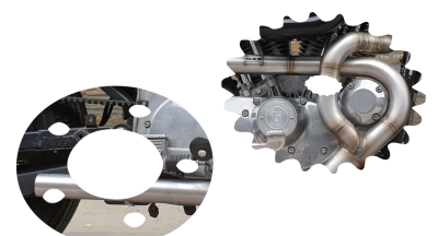 MAD Exhausts Eleanor XL86-UP stainless (IT)