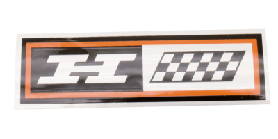 Each Oil tank decal FLH style H-long