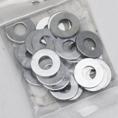 25pck SAE Washer 5/16x11/16"x1/16" zinc