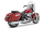 FLD/FXDL12-17 RACING 4" SINGLE SO CH/BK (IT)