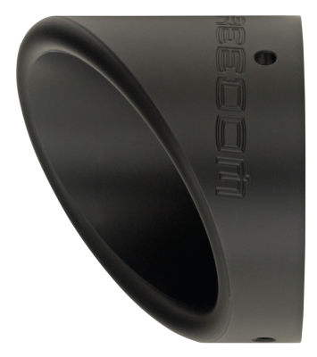 TURNOUT END CAP 4.5" PITCH BLACK