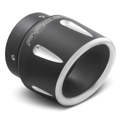 COMBAT SCULPTED BLACK END CAP INDIAN