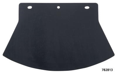 Mud flap front fender rubber