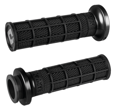 Hart Luck lock-on Indian grip Blk/blk/bl (IT)