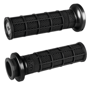 Hart Luck lock-on Indian grip Blk/blk/bl (IT)