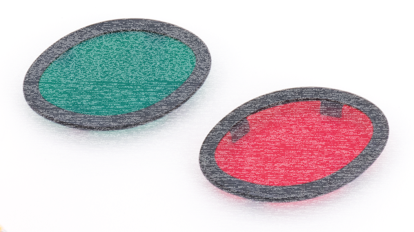 Cateye dash lenses red + green park edge (IT)