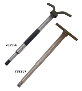 Axle, rear with handle military WLC