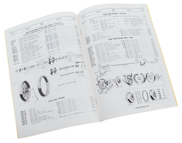 Catalog spare parts 38-50 WL/G civilian (IT)