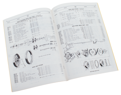 Catalog spare parts 38-50 WL/G civilian (IT)
