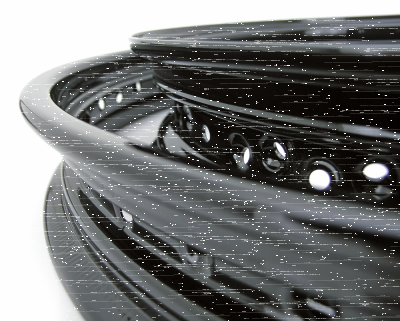Black rim 2.25x18x40H #43004-35 (IT)