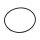 O-ring,(-035),2.250" ID x 2.375" OD,Nitr (IT)