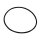 O-ring,(-033),2" ID x 2.125" OD,Nitrile (IT)