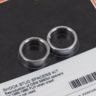 Zinc spacers, 3/8"x13/16"x.258", set/2 (IT)