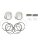 High-Compression 11:1 Piston Kit RE650 (IT)